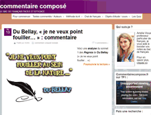 Tablet Screenshot of commentairecompose.fr
